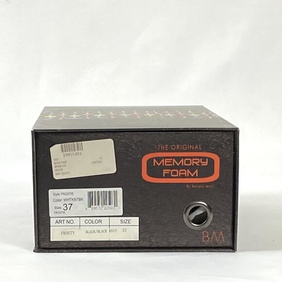 New Bernie Mev Frosty Black Suede Knit Boot 6.5 / 37 - Picture 10 of 10